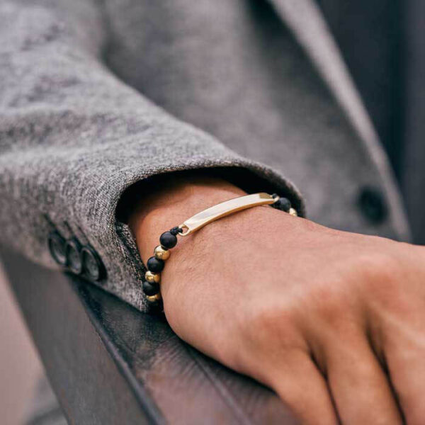 Pulsera Intercalada Placa