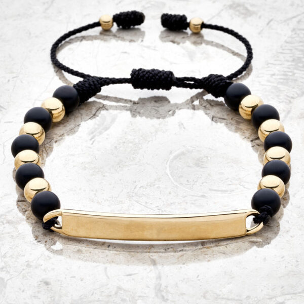 Pulsera Intercalada Placa